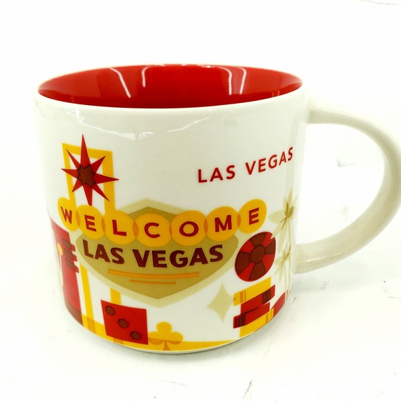 Starbucks Las Vegas You are Here Collectible Ceramic 14 fl oz Mug - Picture 1 of 6